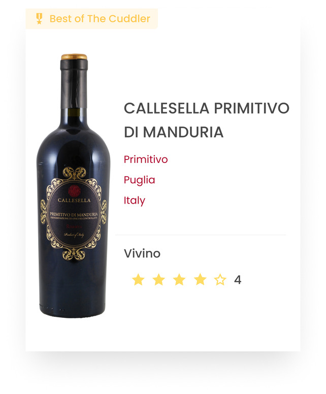 The_Cuddler_Callesella_Primitivo_di_Manduria